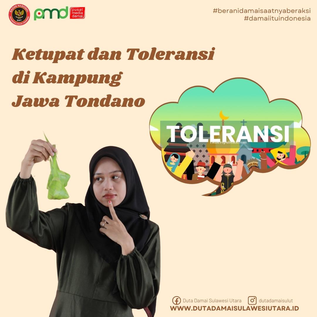 Ketupat dan Toleransi di Kampung Jawa Tondano